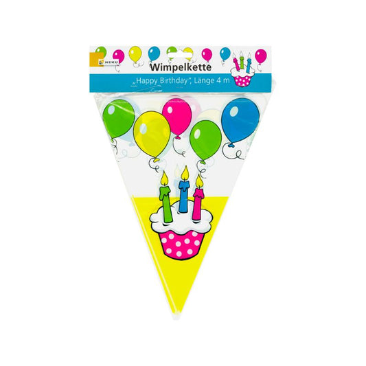 Zinxhir dekorues "Happy Birthday"