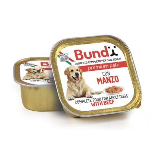 Ushqim për qen me mish viçi