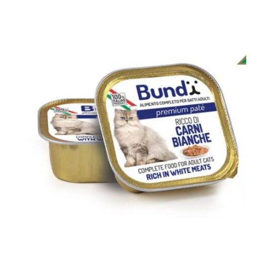 Ushqim për mace me mish të bardhë