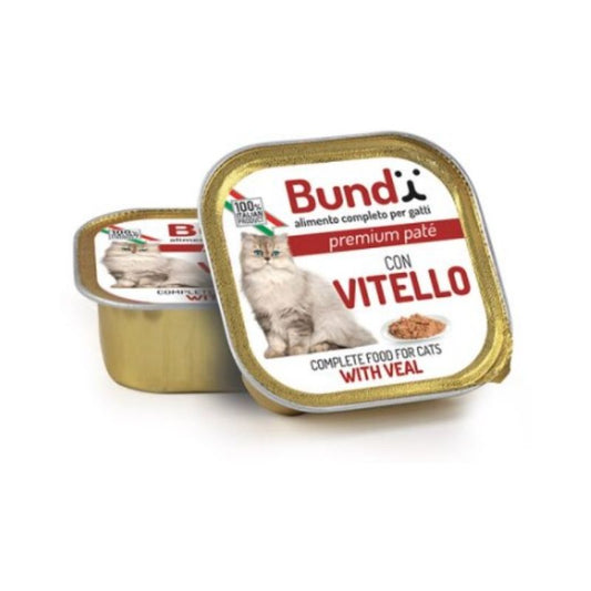 Ushqim për mace me mish viçi