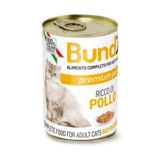 Ushqim për mace me mish pule