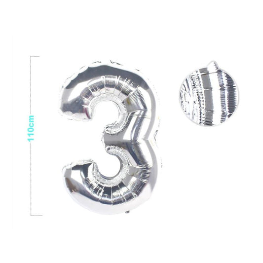 Tullumbace me numër 3 silver