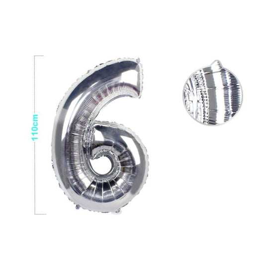 Tullumbace me numër 6 silver