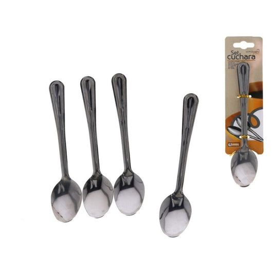 Set me 4 copë lugë çaji