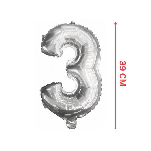 Tullumbace me numër 3 silver