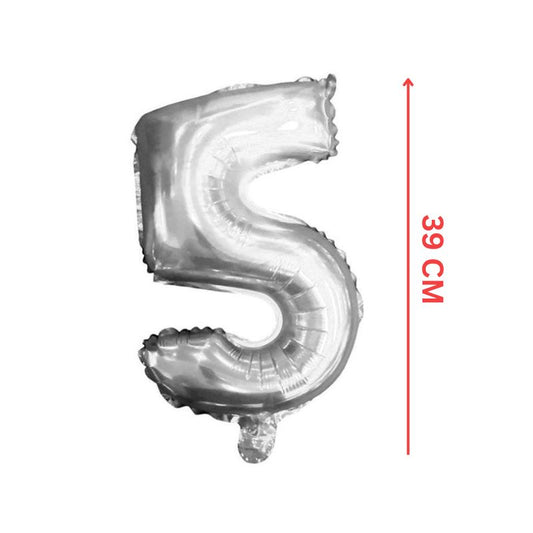 Tullumbace me numër 5 silver