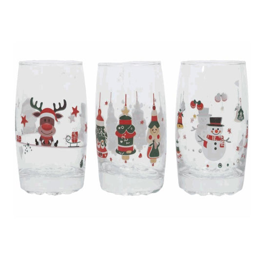 Gotë qelqi me dekor festiv