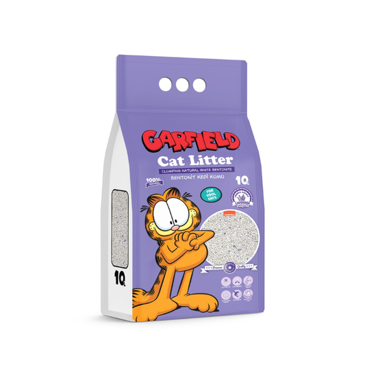 Rërë higjienike për mace Garfield, aromë lavandë 10L