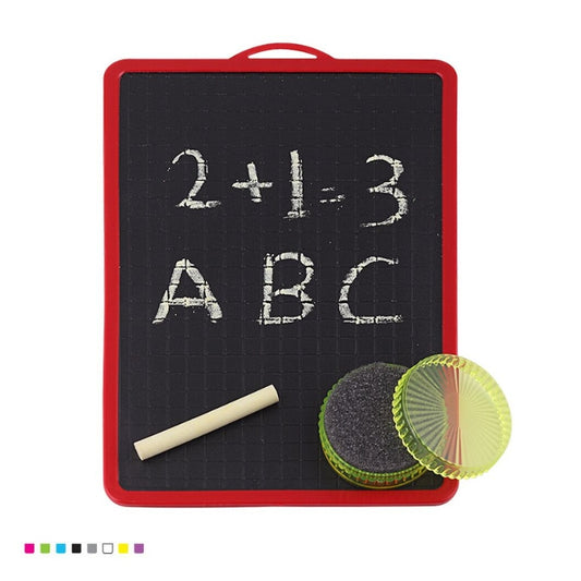 Dërrase shkrimi + fshirëse + shkumës