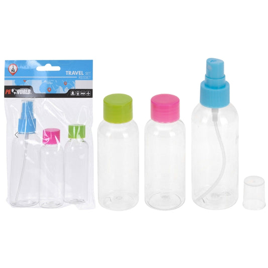 Set me shishe udhëtimi