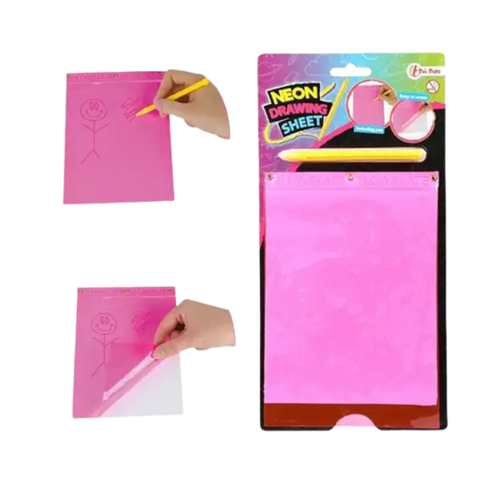 Dërrasë shkrimi neon për fëmijë