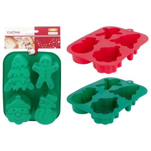 Forma silikoni për Krishtlindje