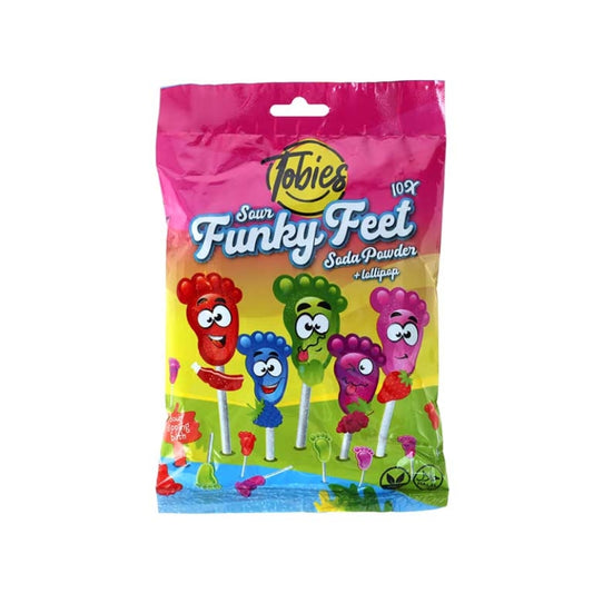 Lëpirëse "Funky Feet"