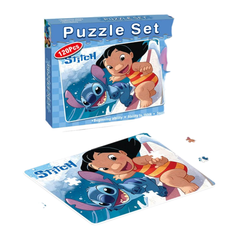 Puzzle Stitch dhe Lilo, 120 copë
