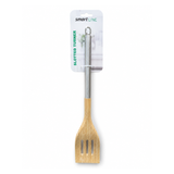 Spatul kuzhine me vrima bamboo+inox