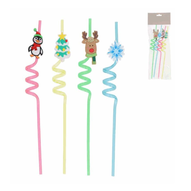 Pipa për pije me dekor festiv