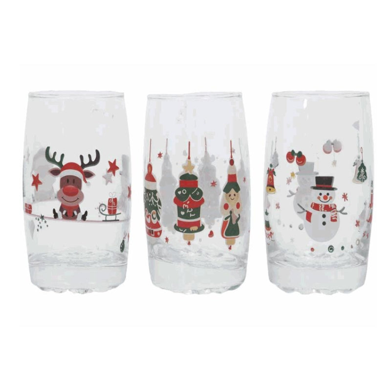 Gotë qelqi me dekor festiv