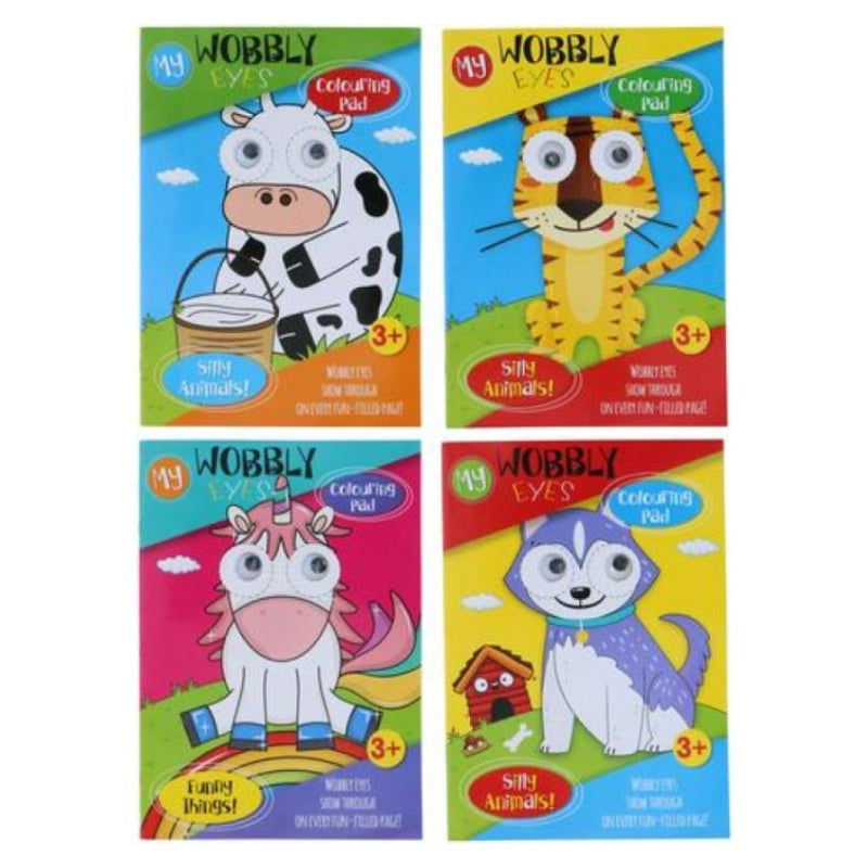 Libër ngjyrosje me sy që lëvizin