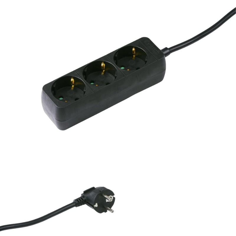 Prizë elektrike me 3 vende