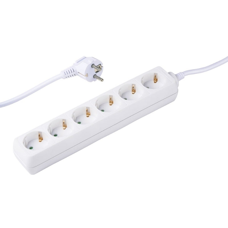 Prizë elektrike me 6 vende