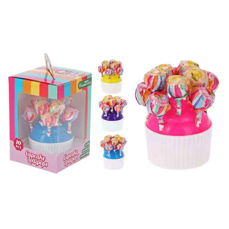 Lëpirëse me formë cupcake