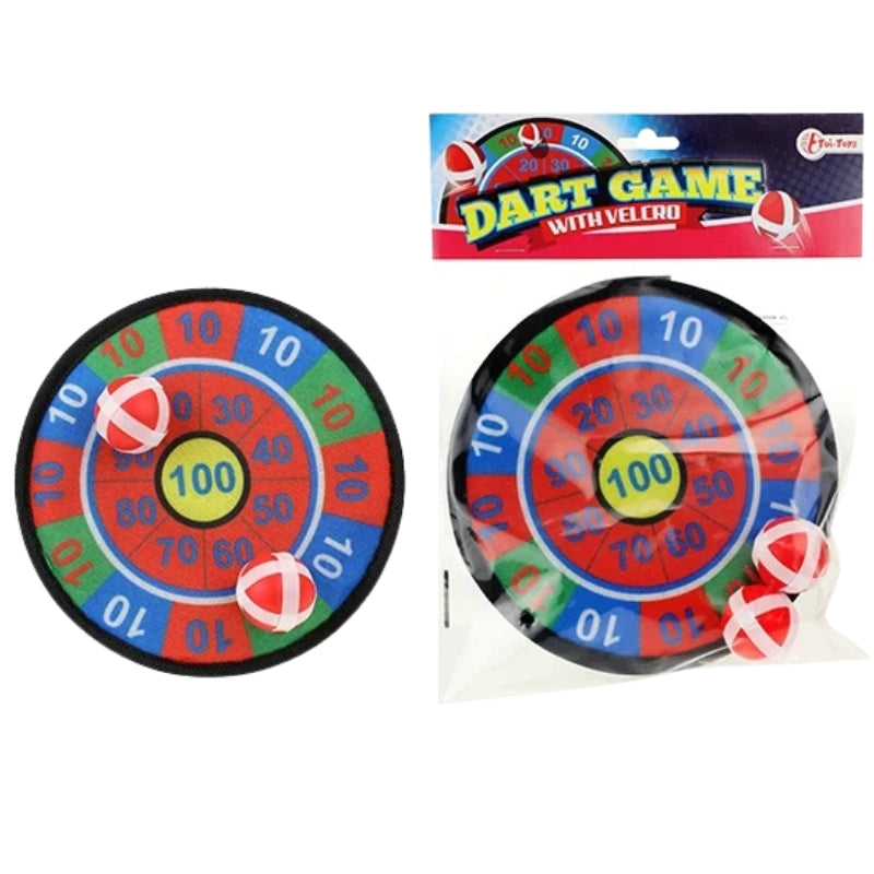 Lojë dart + 2 topa